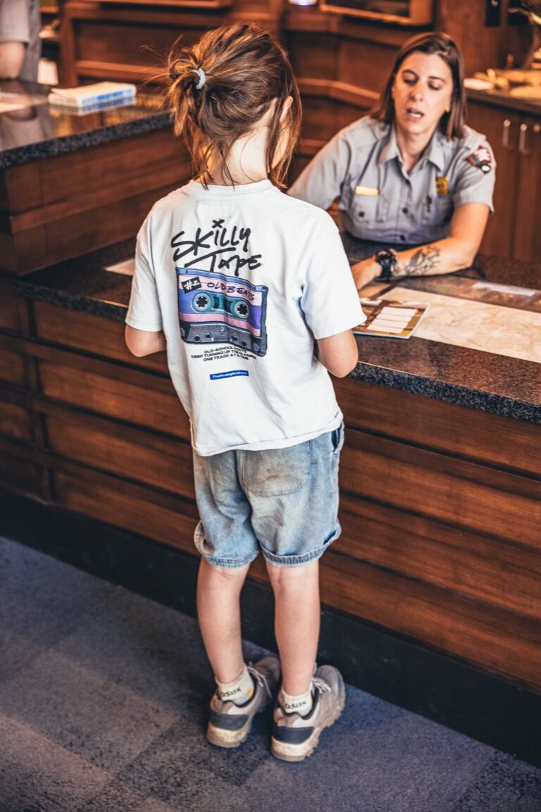Cérémonie Junior Ranger parc Yosemite