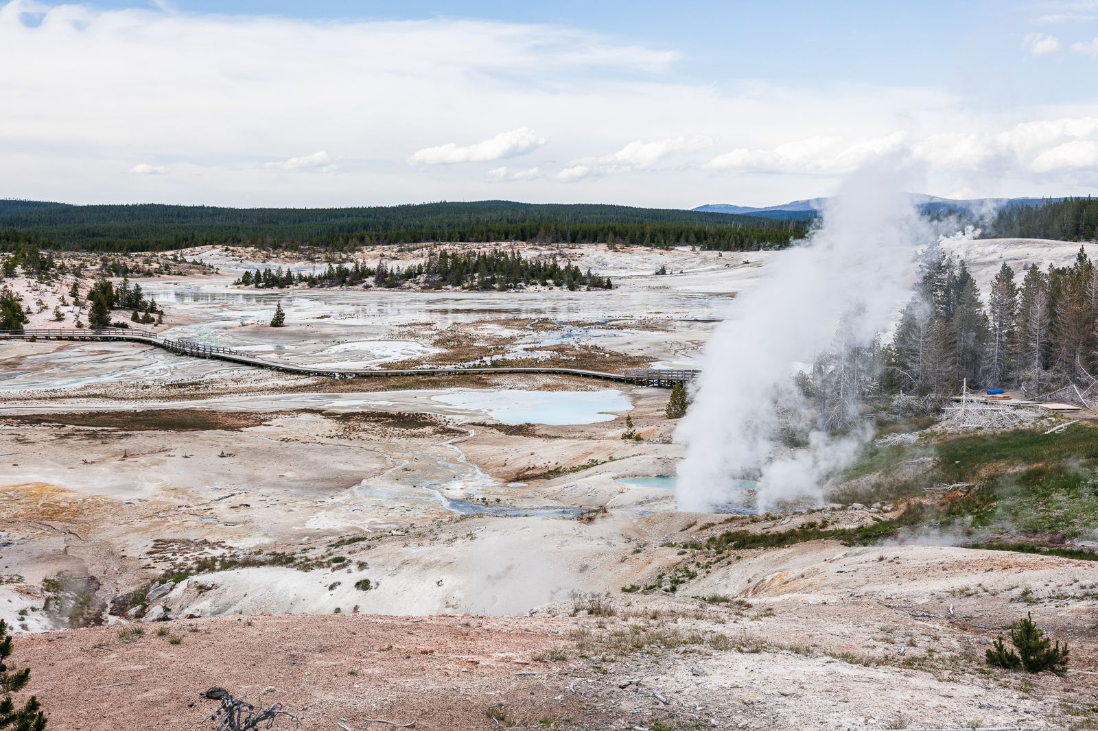 fumerolles Yellowstone